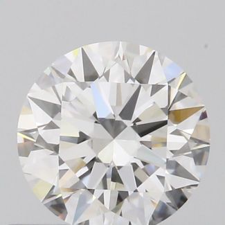 0.51 Carat Round G VVS1 EX GIA Natural Diamond