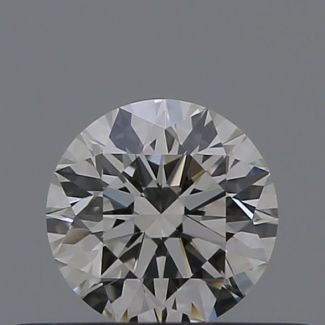 0.3 Carat Round H VS1 EX GIA Natural Diamond