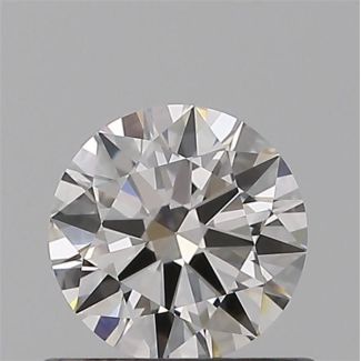 0.50 Carat Round H VS1 EX VG GIA Natural Diamond