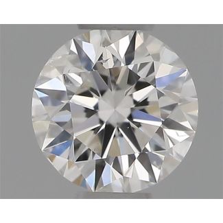 0.30 Carat Round F SI2 EX VG GIA Natural Diamond