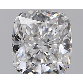 0.72 Carat Cushion Brilliant D VVS2 - EX GIA Natural Diamond