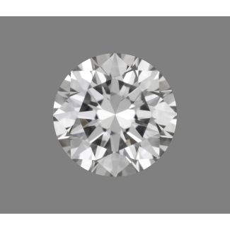 0.18 Carat Round H IF EX GIA Natural Diamond