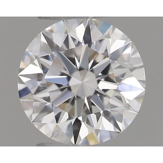 0.3 Carat Round F VVS2 EX GIA Natural Diamond