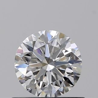 0.51 Carat Round E VS1 VG EX GIA Natural Diamond