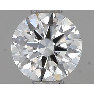 0.35 Carat Round G SI1 EX GIA Natural Diamond