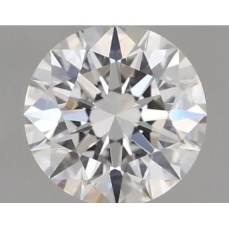 0.32 Carat Round D VS2 EX GIA Natural Diamond