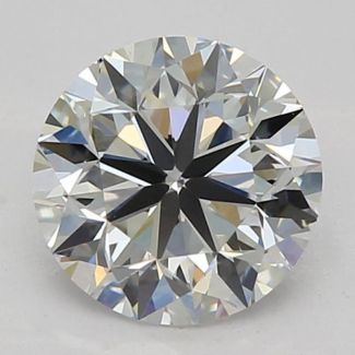 0.80 Carat Round F VS1 VG EX GIA Natural Diamond