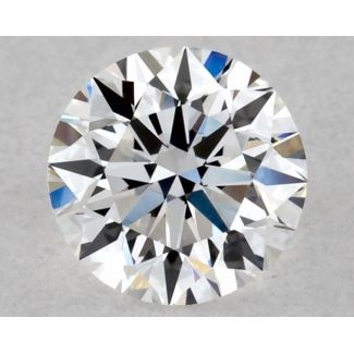 0.3 Carat Round F VVS1 EX VG GIA Natural Diamond