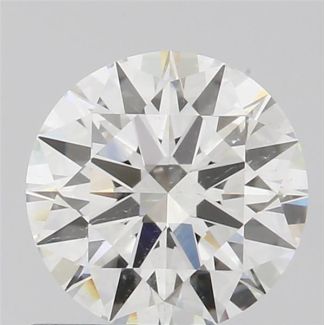 0.74 Carat Round H SI1 EX GIA Natural Diamond