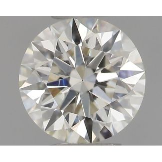 0.4 Carat Round H VS1 EX IGI Natural Diamond