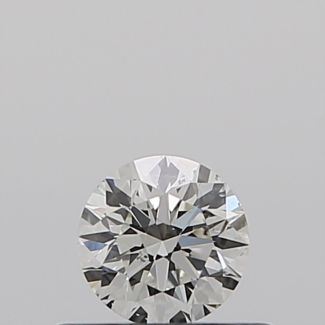 0.31 Carat Round I SI1 EX GIA Natural Diamond