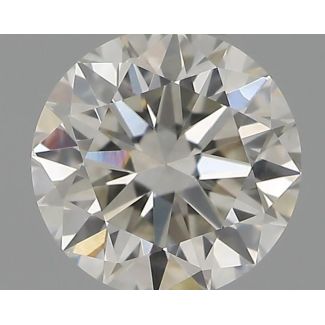 0.33 Carat Round H VS1 EX VG IGI Natural Diamond