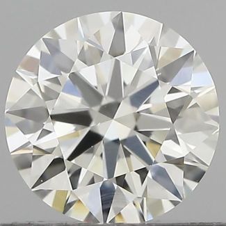 0.6 Carat Round H VS1 EX IGI Natural Diamond