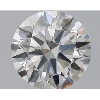 0.8 Carat Round E SI1 EX GIA Natural Diamond