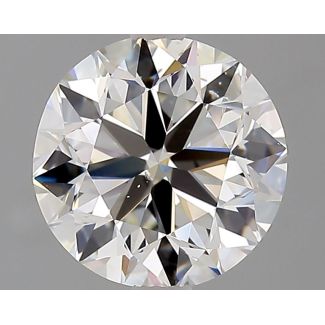 2.01 Carat Round I SI1 VG EX GIA Natural Diamond