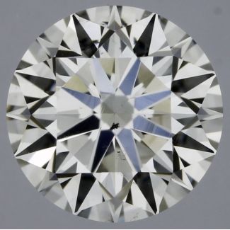 0.4 Carat Round I SI1 EX GIA Natural Diamond