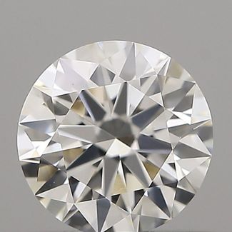 0.5 Carat Round G VVS2 EX GIA Natural Diamond