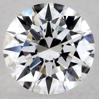 0.5 Carat Round E SI1 EX GIA Natural Diamond