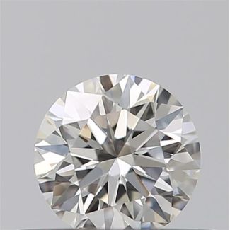 0.31 Carat Round F VVS1 EX IGI Natural Diamond