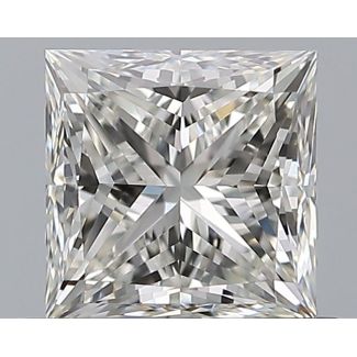 0.75 Carat Princess H VVS2 - EX VG GIA Natural Diamond