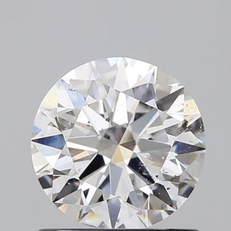 1.0 Carat Round D SI2 EX VG GIA Natural Diamond