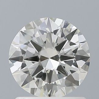 1.01 Carat Round G SI2 VG EX GIA Natural Diamond