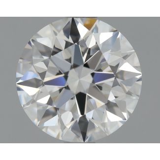 1.3 Carat Round E VVS1 EX GIA Natural Diamond