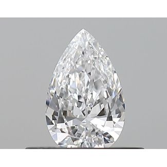 0.3 Carat Pear D VVS2 - VG EX GIA Natural Diamond