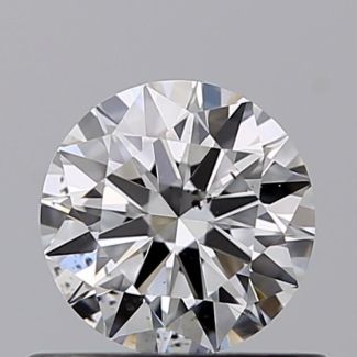 0.50 Carat Round E SI1 VG GIA Natural Diamond