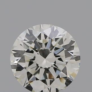 0.40 Carat Round J VS2 VG EX GIA Natural Diamond