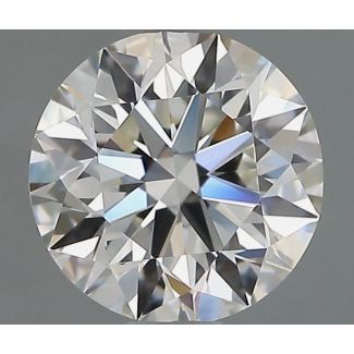 1.03 Carat Round H VVS2 EX GIA Natural Diamond