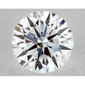 0.45 Carat Round D VVS1 EX VG GIA Natural Diamond