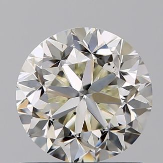 1.01 Carat Round K SI1 F EX VG GIA Natural Diamond