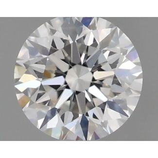 0.45 Carat Round G VVS2 VG EX GIA Natural Diamond