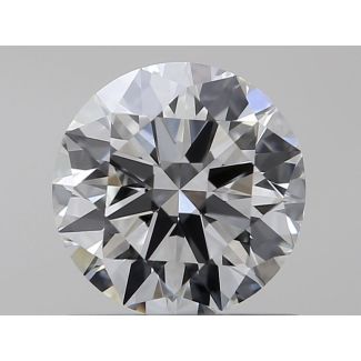 0.7 Carat Round H VVS2 EX VG GIA Natural Diamond