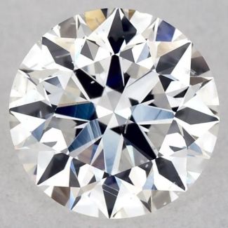 0.59 Carat Round D SI1 EX GIA Natural Diamond