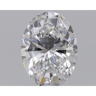 0.9 Carat Oval D VS2 - EX VG GIA Natural Diamond