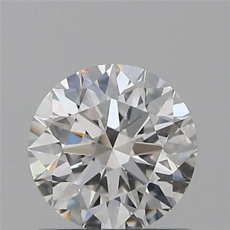 0.70 Carat Round E VS1 EX GIA Natural Diamond