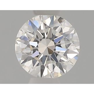 0.32 Carat Round F SI1 EX GIA Natural Diamond