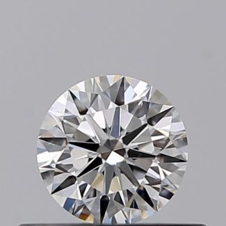 0.32 Carat Round F VS1 EX GIA Natural Diamond