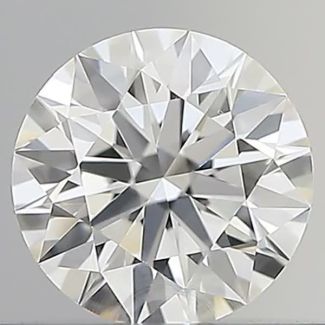 0.42 Carat Round G VVS1 EX GIA Natural Diamond