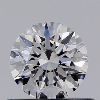 0.45 Carat Round D VS1 VG EX GIA Natural Diamond