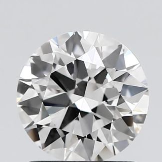 1.01 Carat Round F VVS2 EX GIA Natural Diamond