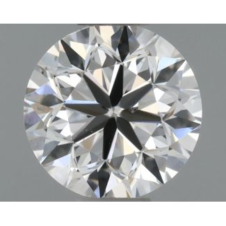 0.5 Carat Round D SI1 GD VG GIA Natural Diamond