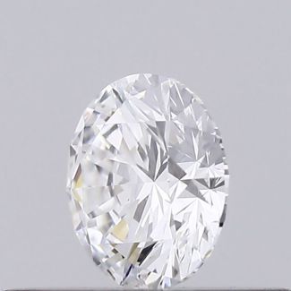 0.26 Carat Round D SI1 EX GIA Natural Diamond