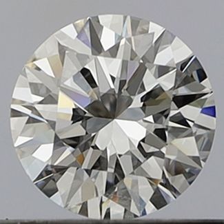 0.45 Carat Round E VVS1 EX GIA Natural Diamond