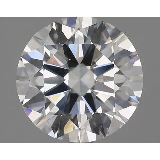 2.50 Carat Round F SI1 EX GIA Natural Diamond