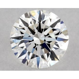 0.4 Carat Round E VVS1 EX GIA Natural Diamond