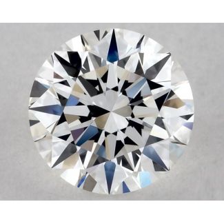 0.7 Carat Round F VVS1 EX GIA Natural Diamond