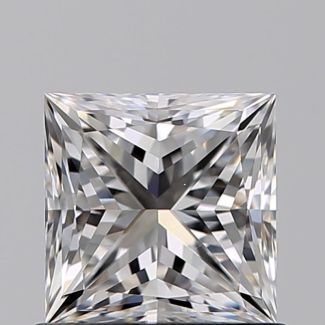 0.80 Carat Princess E VS1 - EX VG GIA Natural Diamond